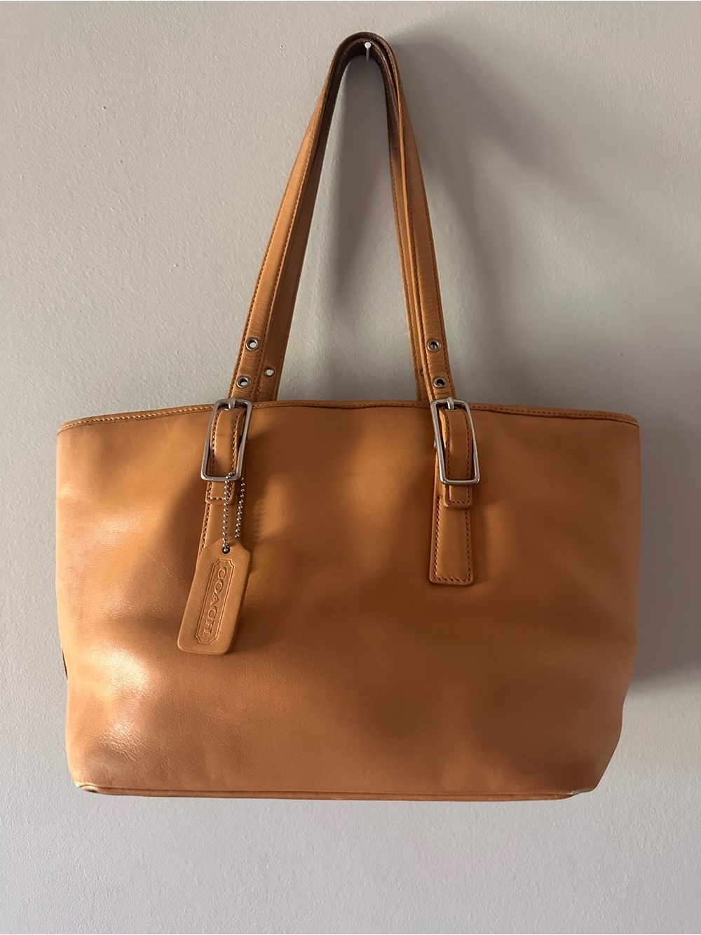Coach Vintage 9847 Leather Market Tote
